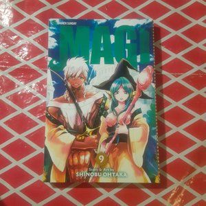 Magi Viz English Manga volume 9, Shinobu Ohtaka ,great shape 2nd print edition